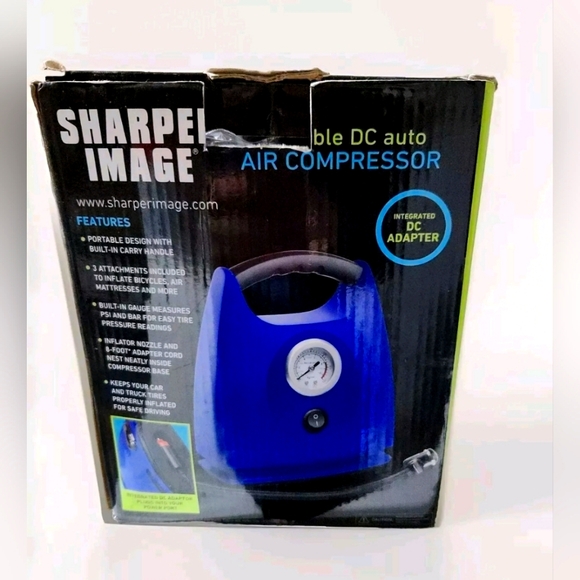 Portable Air Compressor by Sharper Image - Picture 2 of 3